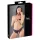 Cottelli - culotte ouverte femme dentelle nœud - noir - L