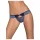 Obsessive Auroria - culotte femme brodée avec nœud - bleu - L/XL