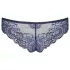 Obsessive Auroria - culotte femme brodée avec nœud - bleu - L/XL