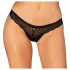 Obsessive Chemeris - string sexy femme - dentelle noire