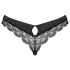 Obsessive Chemeris - string sexy femme - dentelle noire