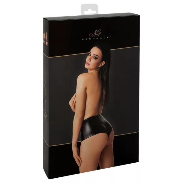 Noir - short brillant (noir) - L