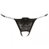 Cottelli - String ouvert - motif fleur scintillant