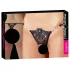 Cottelli - String ouvert - motif fleur scintillant