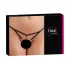 Cottelli - string ouvert femme avec strass - noir