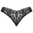 Obsessive Donna Dream - culotte en dentelle ouverte (noir) - M/L