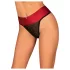 Obsessive - string sexy - nœud décoratif - rouge - L/XL