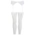 NO:XQSE - Ensemble porte-jarretelles en dentelle - blanc