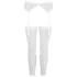 NO:XQSE - Ensemble porte-jarretelles en dentelle - blanc - M/L