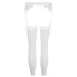 NO:XQSE - Ensemble porte-jarretelles en dentelle - blanc - M/L