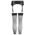 NO:XQSE - Ensemble porte-jarretelles effet brillant - XL