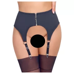 Cottelli - porte-jarretelles opaque - noir - M