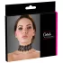 Cottelli - Collier en dentelle noire avec perles et strass