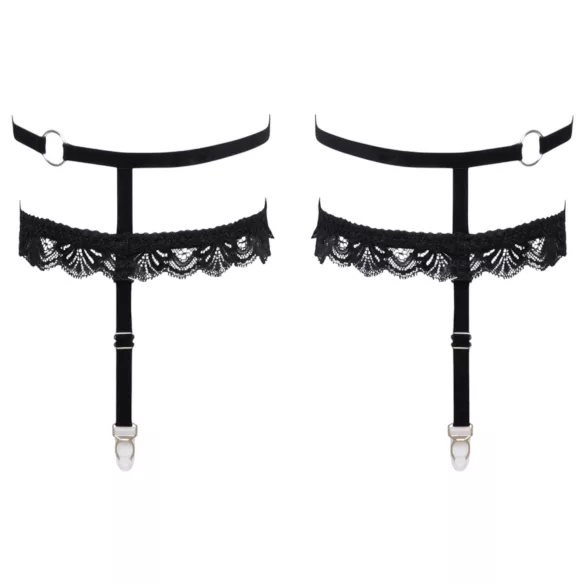 Cottelli - jarretière décorative - noir