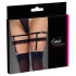 Cottelli - jarretière décorative - noir - L/XL