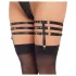 Cottelli - porte-jarretelles effet cuir - noir