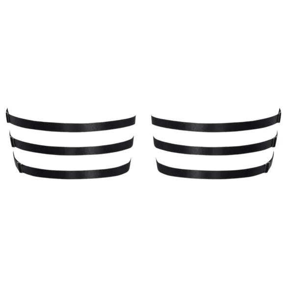 Cottelli - porte-jarretelles effet cuir - noir