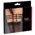 Cottelli - porte-jarretelles effet cuir - noir - L/XL