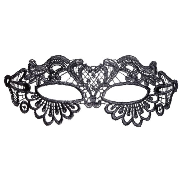 Cottelli - masque en dentelle brodée décorative - noir