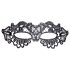 Cottelli - Masque orné de dentelle brodée (noir)