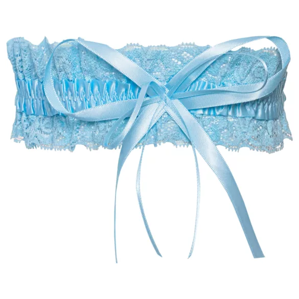 Cottelli - jarretière de mariée bleue - S-L