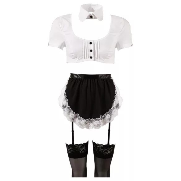 Cottelli - Ensemble de soubrette - 6 pièces - XL
