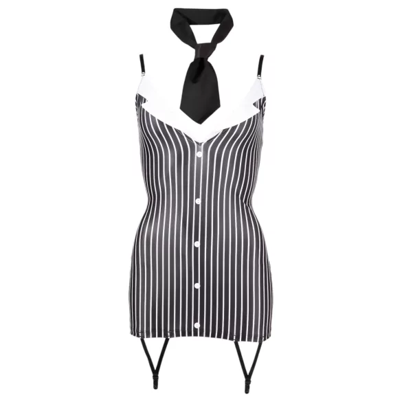 Cottelli - Costume secrétaire rayé - déguisement sexy femme - M