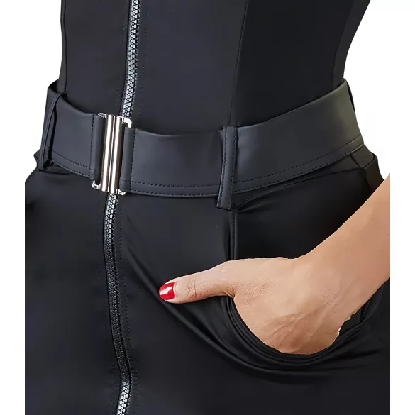 Cottelli Police - déguisement policière - robe courte noire - XL