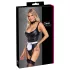 Cottelli - body de soubrette avec tablier (noir) - M