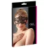 Cottelli - Masque pour les yeux effet dentelle brodée - noir