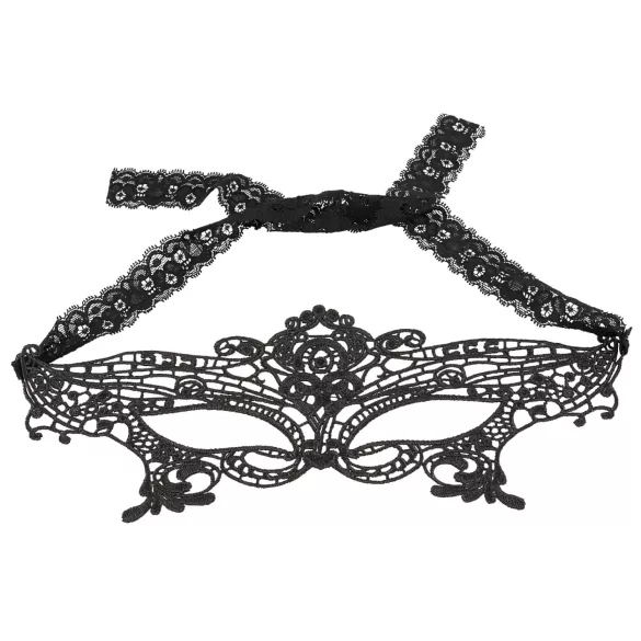 Cottelli - Masque pour les yeux effet dentelle brodée - noir