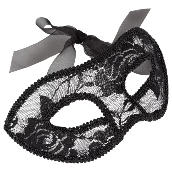 Cottelli - masque pour les yeux en dentelle préformé - noir
