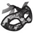 Cottelli - masque pour les yeux en dentelle préformé - noir