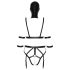 Bad Kitty - Ensemble harnais et masque (noir) - L