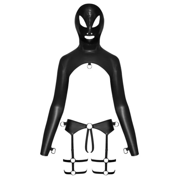 Bad Kitty - Lingerie BDSM - ensemble - noir - L