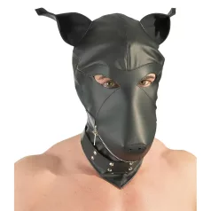 Kutya - masque fétiche chien - noir - taille S-L
