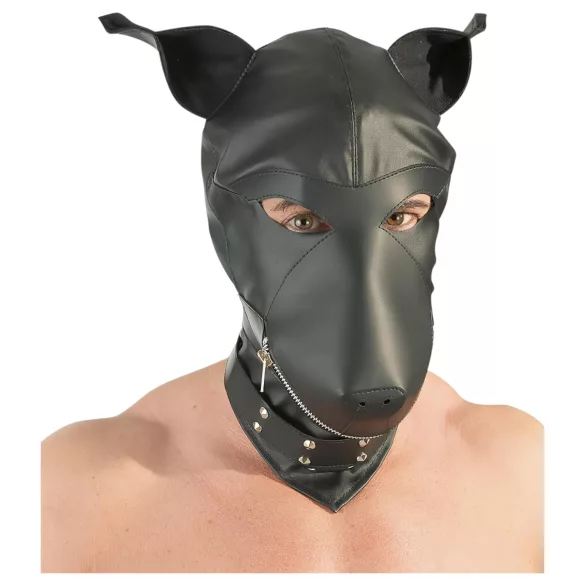 Fétiche - Masque de chien (noir, S-L)