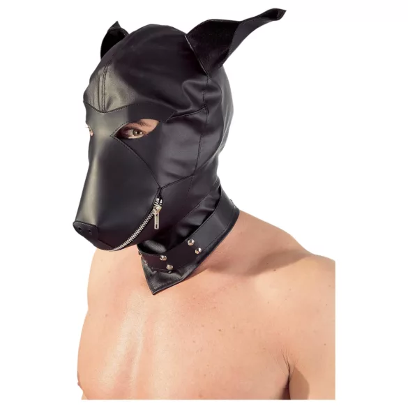 Fétiche - Masque de chien (noir, S-L)