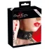 Bad Kitty - collier et laisse en silicone - noir