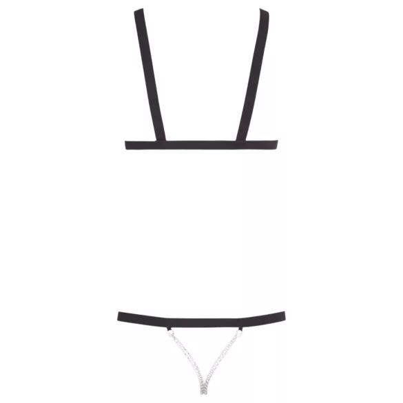 Bad Kitty - body harnais clouté - noir (S-L)