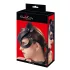 Bad Kitty - masque chat simili cuir strass - noir (S-L)