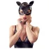 Bad Kitty - masque chat simili cuir strass - noir (S-L)