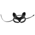 Bad Kitty - masque chat simili cuir strass - noir (S-L)