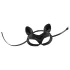 Bad Kitty - masque chat simili cuir strass - noir (S-L)