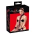 Bad Kitty - kit de fixation bras-nuque - bondage asiatique - rouge-noir