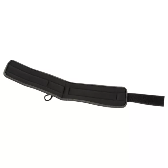 Fetish - barre d'attache simili cuir - set 6 pièces - noir