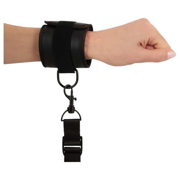 Vegan Fetish - kit de fixation lit - bondage noir