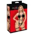 Bad Kitty - body ouvert femme - résille noire