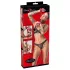 Bad Kitty - kit bondage 7 pièces - rouge