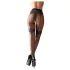 Cottelli - bas résille ouverts motif exclusif - noir - 3